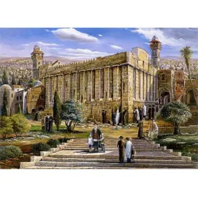 1000 Piece Puzzle "Ma'arat HaMachpela" 20"x28" Artist Alex Levin