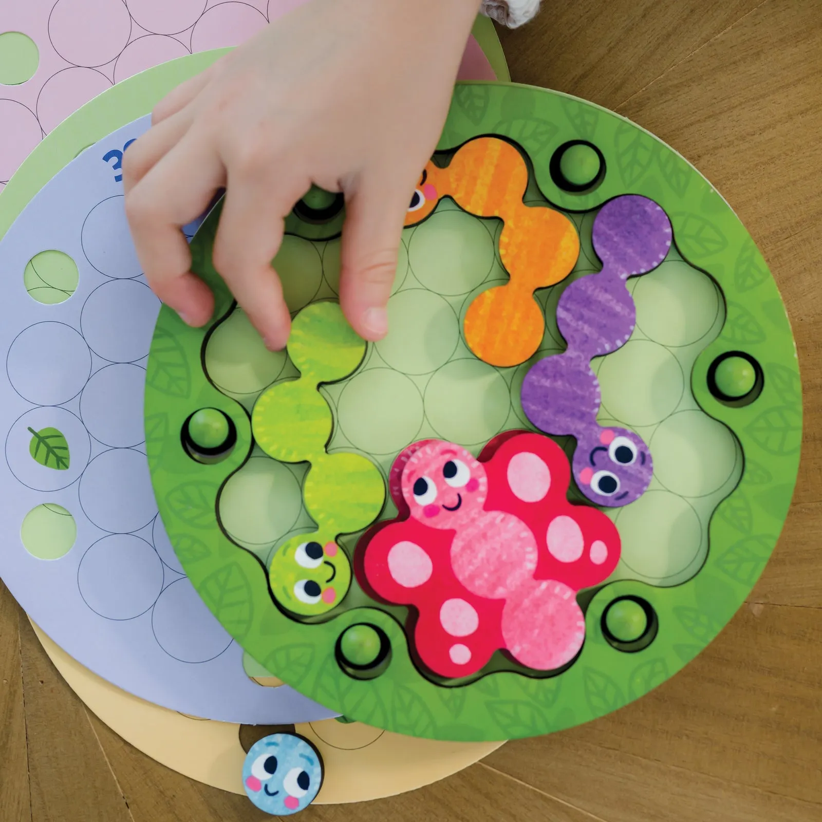Color Cue Caterpillars