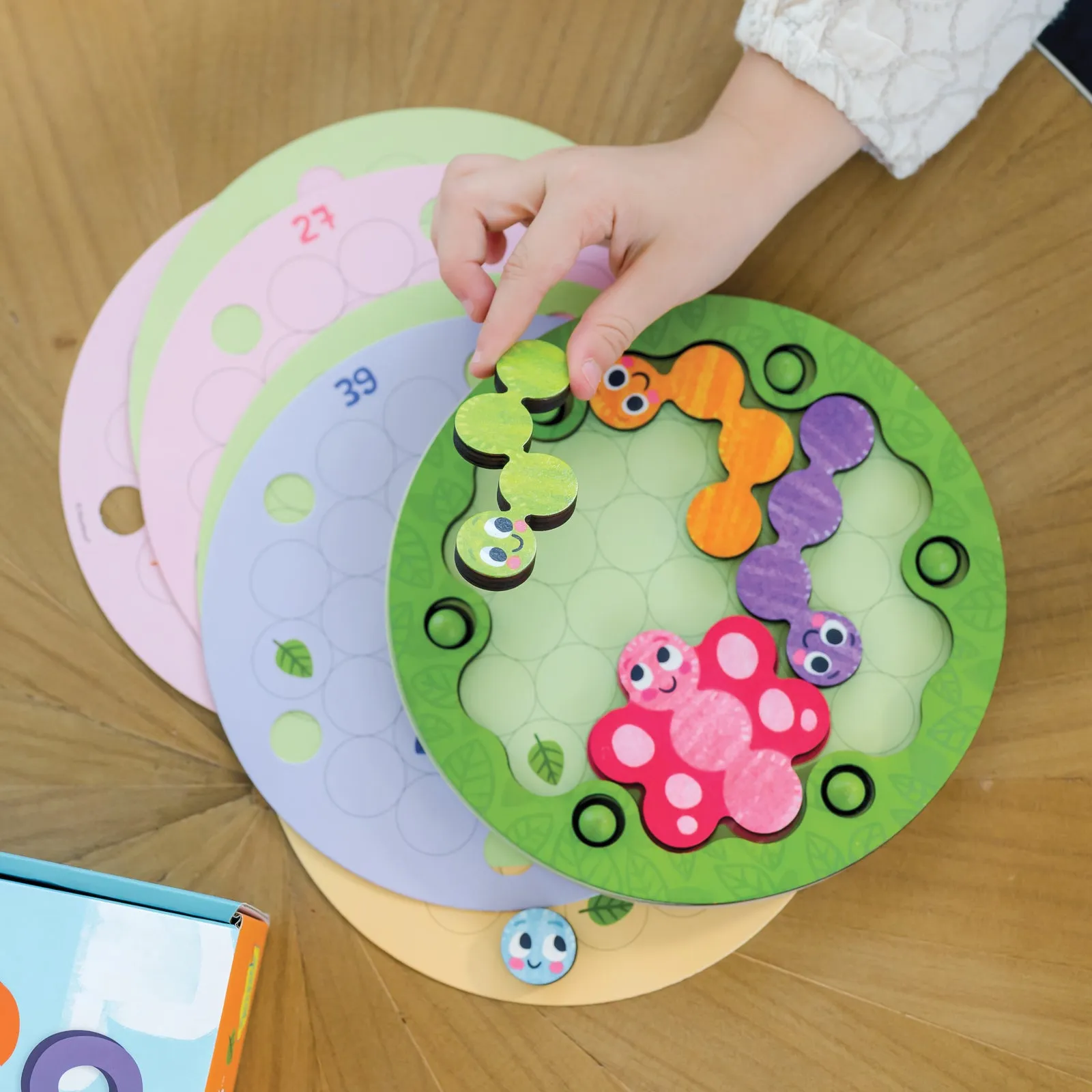 Color Cue Caterpillars