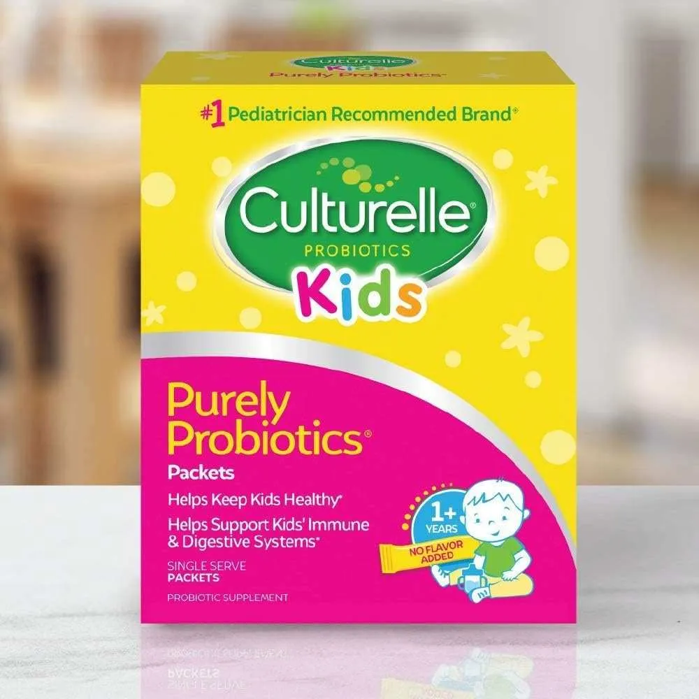 Culturelle Kids Purely Probiotics Daily Supplement Powder Packets - 30 Ct