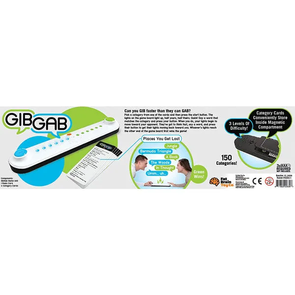 GibGab: The Back-And-Forth Battle of Babble!