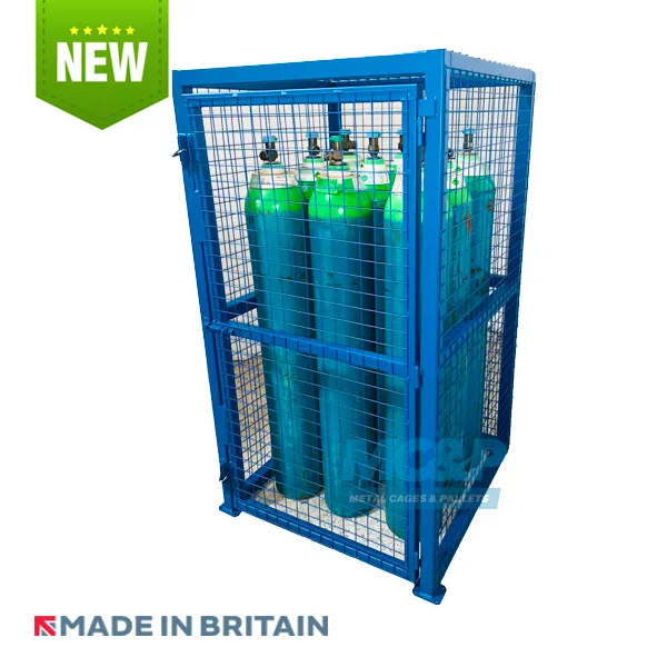 Heavy Duty Gas Bottle Cylinder Cage - For Argon Gas Bottles (9 12 BOTTLE UNIT)