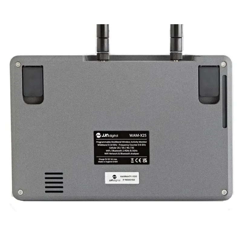 JJN Digital WAM-X25 Wireless Activity Monitor | Advanced RF Signal Detection for 2G/3G/4G/5G Devices