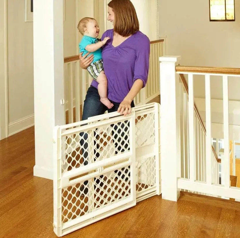 NEW Toddleroo by North States Ivory Supergate Ergo Child Gate