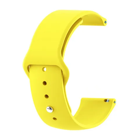 Silicone 20mm Quick Release Sports Watch Band for Withings Steel HR Sport (40mm), Scanwatch (42mm) or Galaxy Watch (42mm)