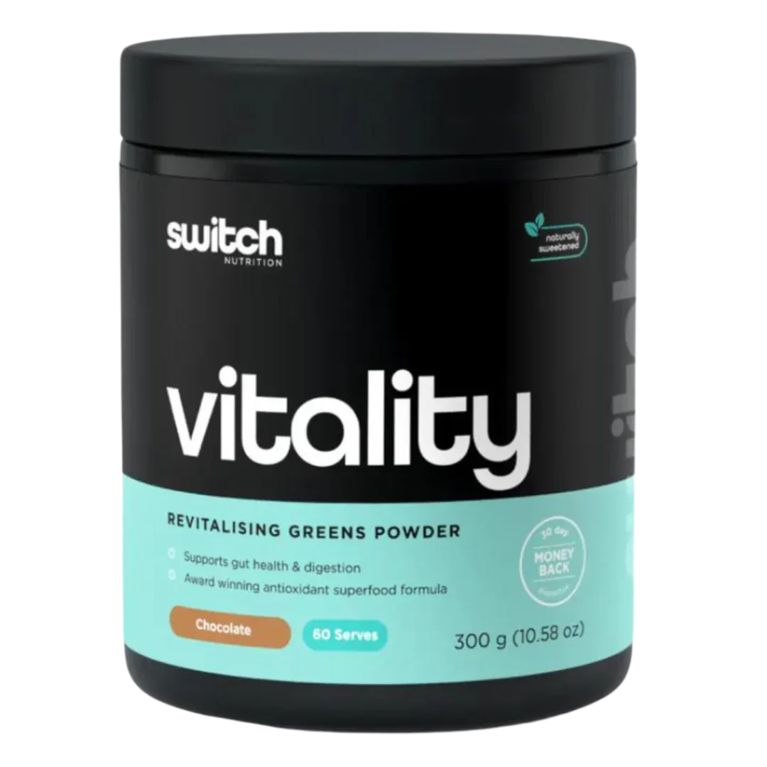 Switch Nutrition - Vitality Switch Super Greens Powder - Chocolate
