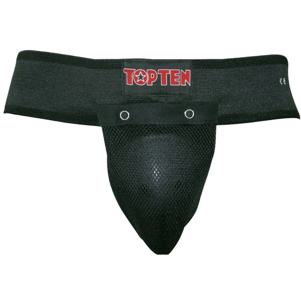 Top Ten Adult Cup and Supporter Groin Guard Black