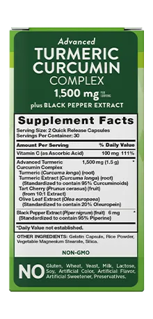 Turmeric Curcumin Advanced Complex