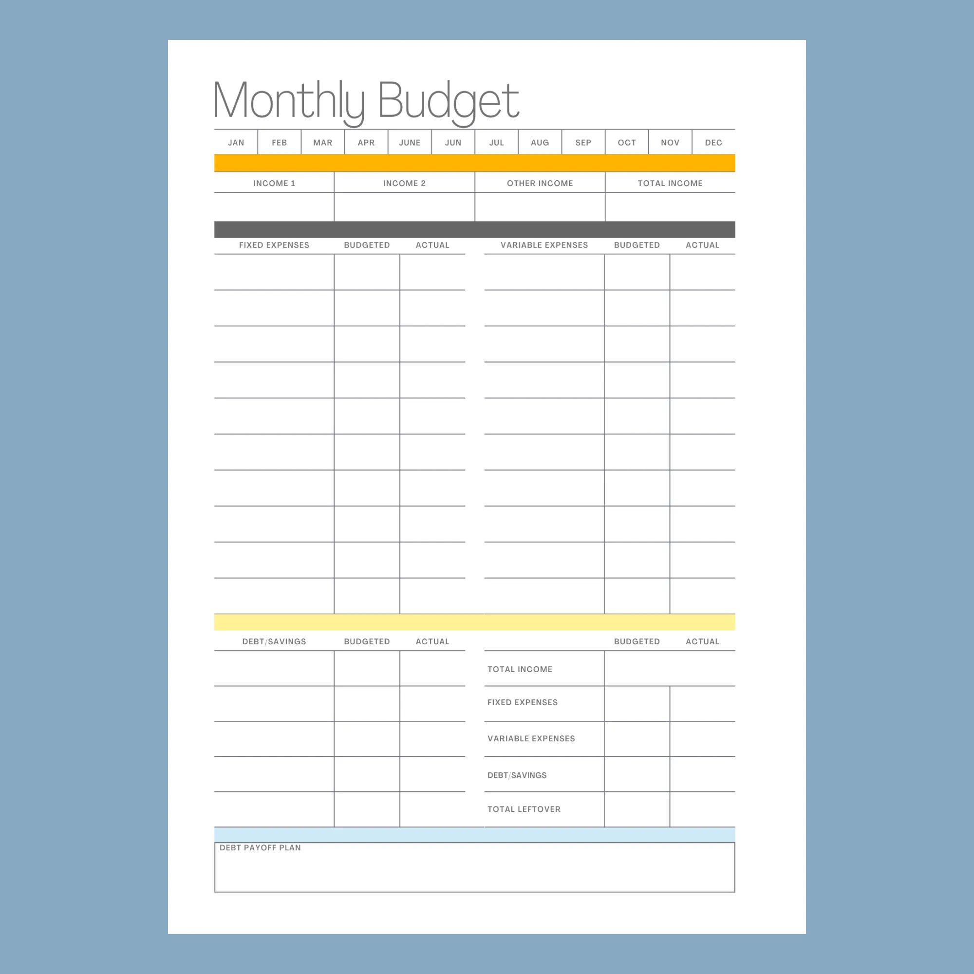 ULTIMATE WEEKLY DUO Planner 2025:  Honey Bees